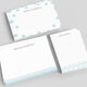 Patterned Borders Flat Note Card Collection Image 6 of 9